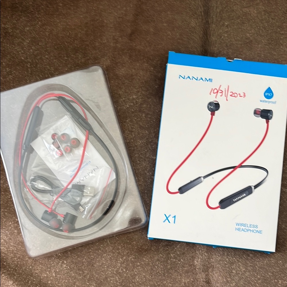 NaNaMi X1 Wireless Headphones Bluetooth In Ear Microphone Gaming Running